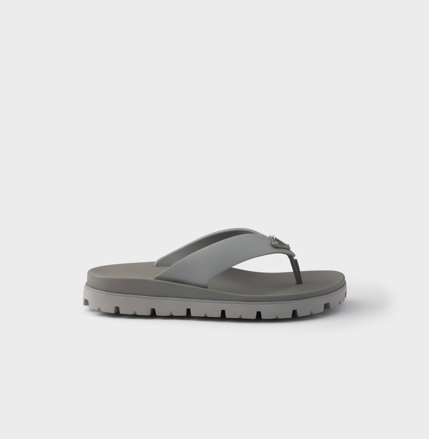 Prada Rubber Thong Sandals
