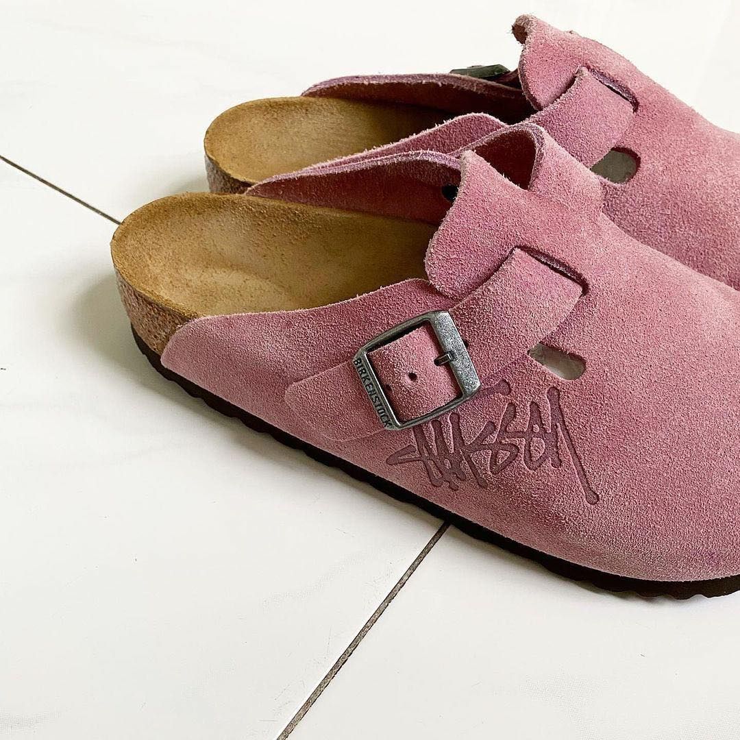 Birkenstock Boston x Stüssy
