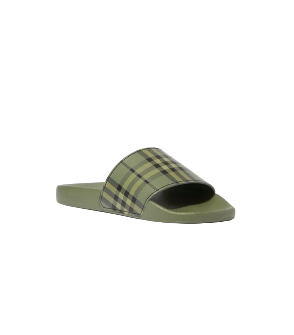 Burberry Check Slides