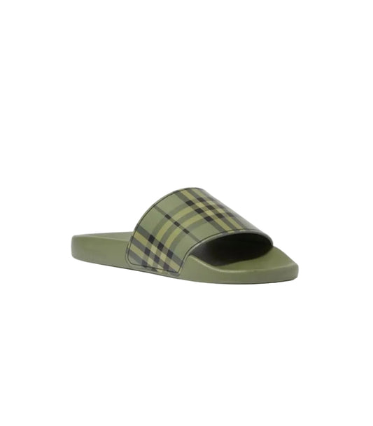 Burberry Check Slides