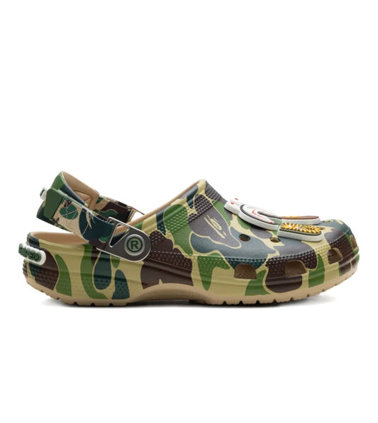 Crocs Classic Bape A Bathing Ape ABC Camouflage