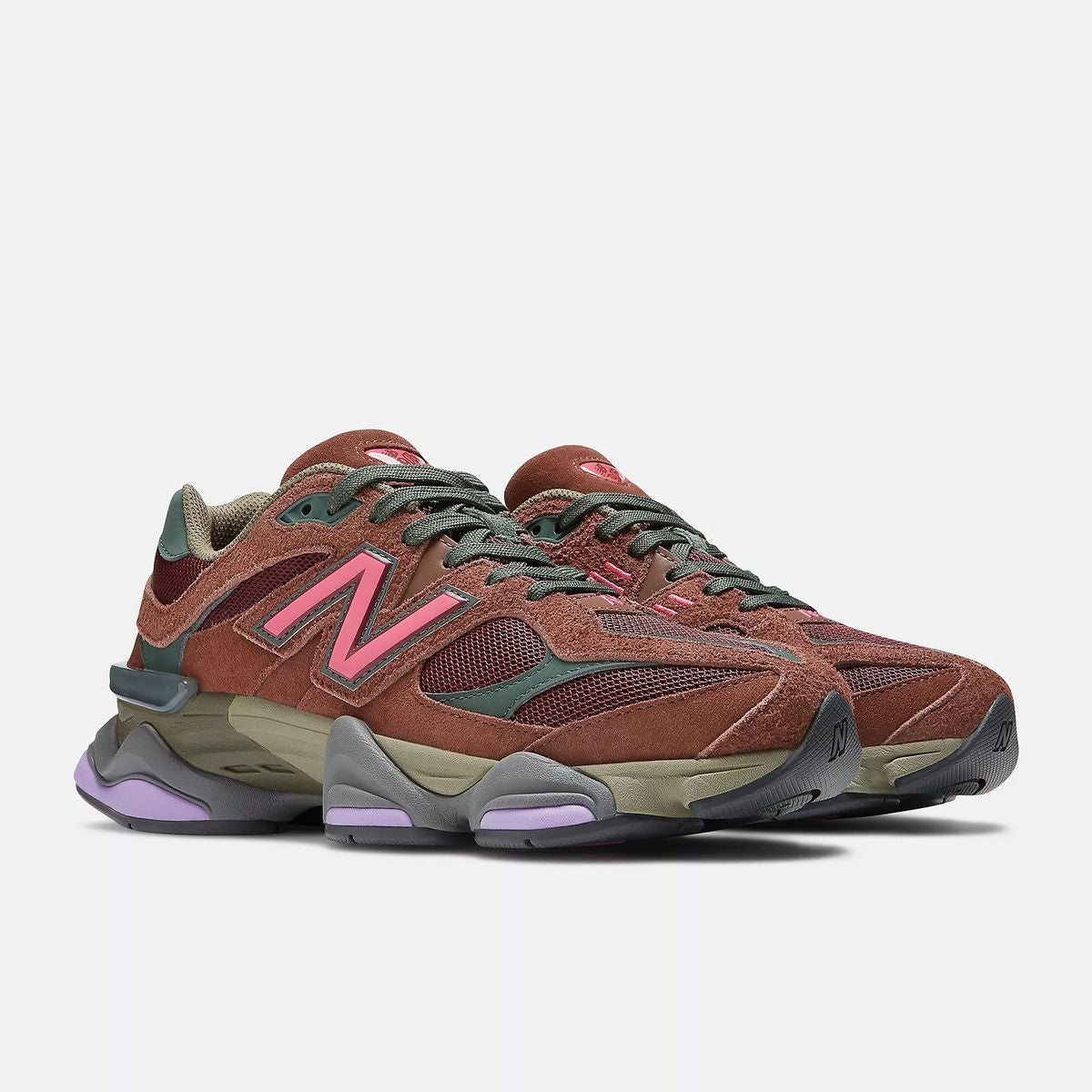 New Balance 9060 Rich Oak Burgundy