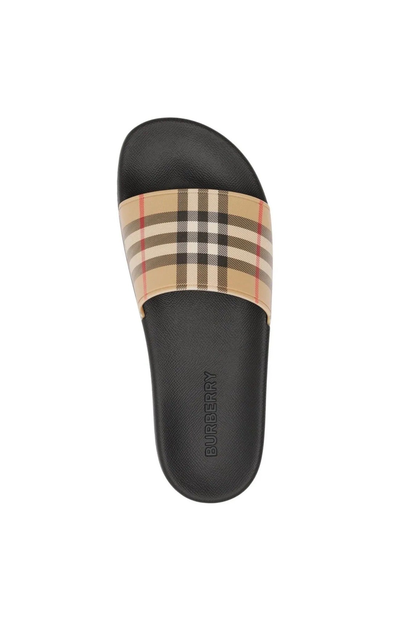 Burberry Check Slides