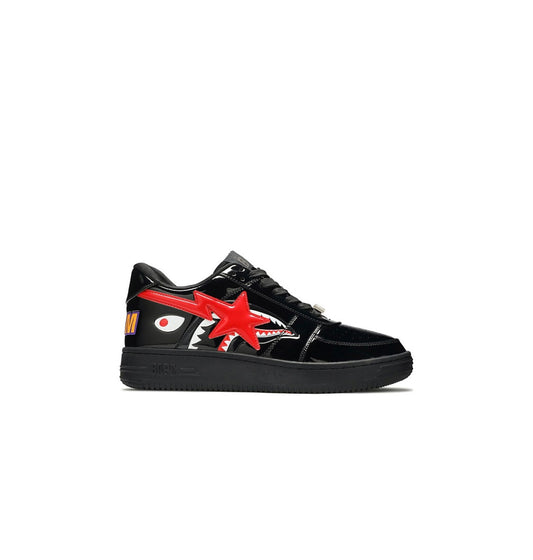 A Bathing Ape Bape Sta Low Shark Noir