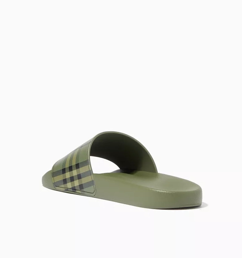 Burberry Check Slides