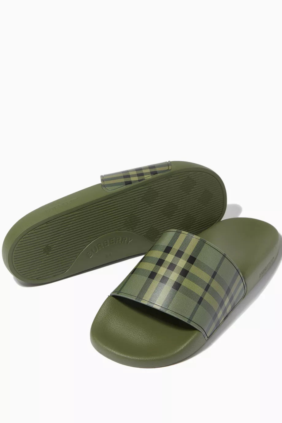 Burberry Check Slides