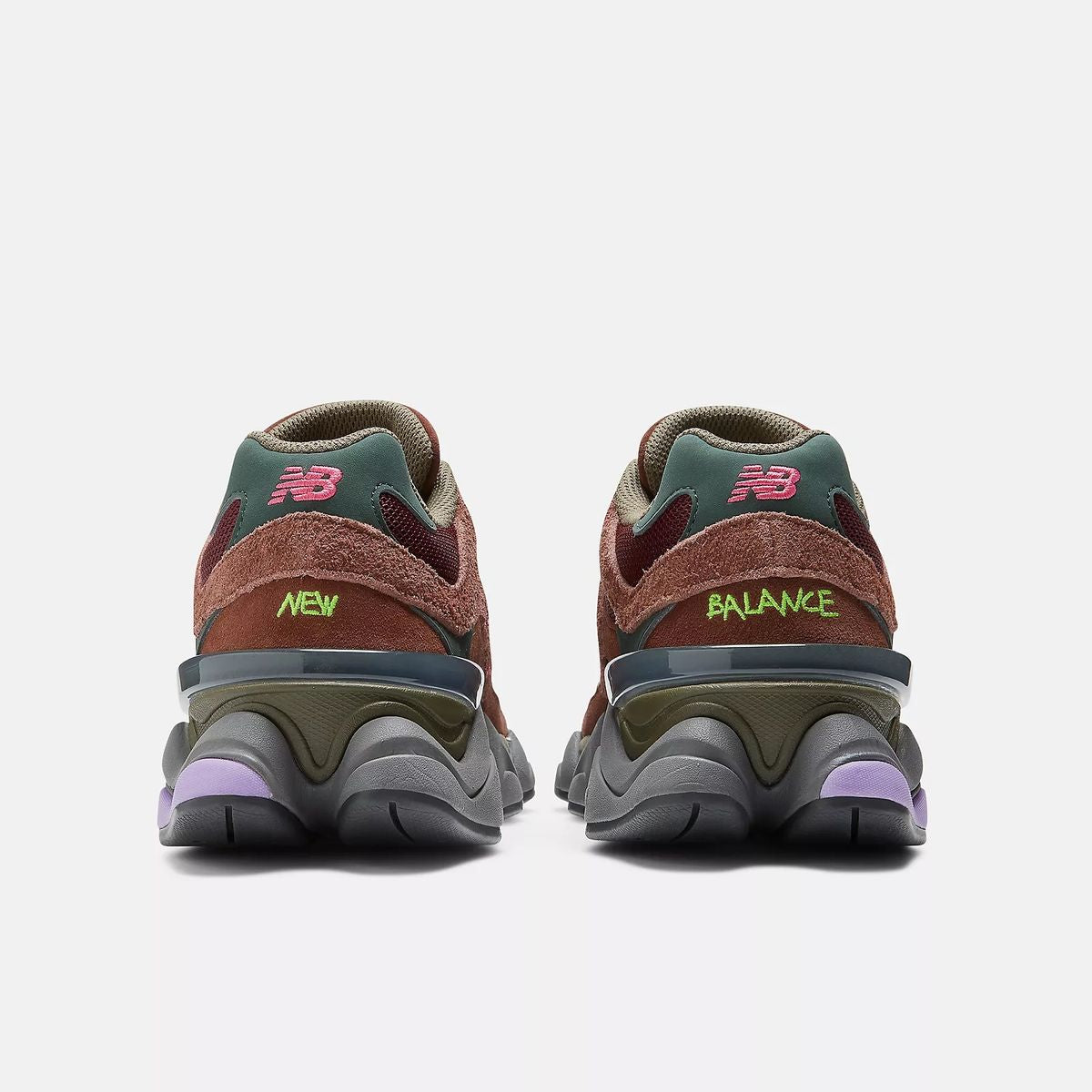 New Balance 9060 Rich Oak Burgundy
