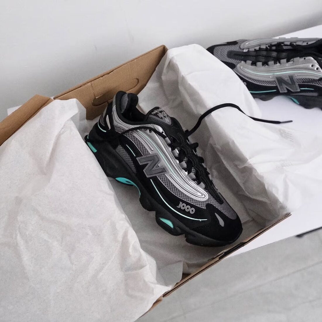 New Balance 1000 Noir Sarcelle